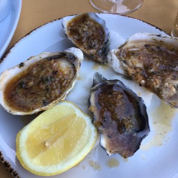 Rossoblu - Oyster are smothered in Parmesan. - Italian Near Me - Los Angeles, California Rossoblu - Oyster are smothered in Parmesan. - Italian Near Me - Los Angeles, California