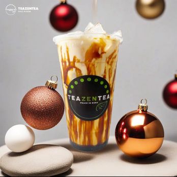 TeaZenTea - a cup of iced coffee and ornaments - Coffee & Tea Near Me - Brentwood, California TeaZenTea - a cup of iced coffee and ornaments - Coffee & Tea Near Me - Brentwood, California