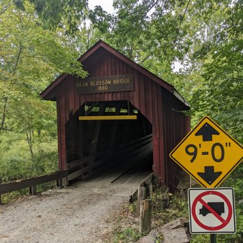 Bean Blossom Covered Bridge - Bean Blossom Covered Bridge, Nashville - Landmarks & Historical Buildings Near Me - Nashville, Indiana