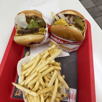 In-N-Out Burger - 1. Double-Double Burger Combo ANIMAL STYLE - Burgers Near Me - Las Vegas, Nevada