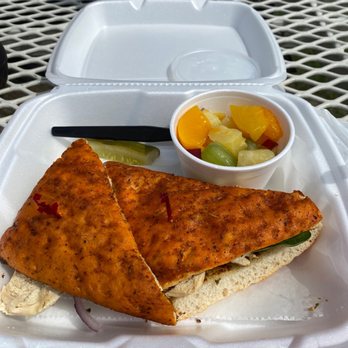 Our Daily Bread Bakery & Cafe - a sandwich with a side of fruit - Bakeries Near Me - Fitzgerald, Georgia Our Daily Bread Bakery & Cafe - a sandwich with a side of fruit - Bakeries Near Me - Fitzgerald, Georgia