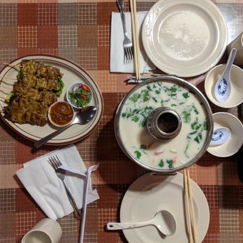 Thai Excellente Restaurant - Chicken sate and tom kha - Thai Near Me - El Monte, California Thai Excellente Restaurant - Chicken sate and tom kha - Thai Near Me - El Monte, California