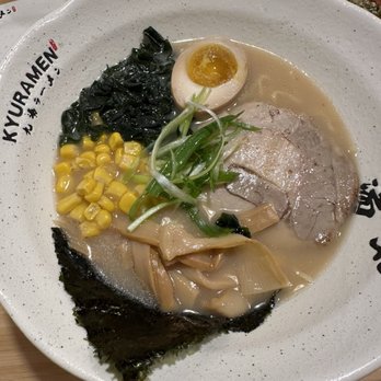 Kyuramen - Cherry Hill - (1) Tonkotsu Shouyu Ramen (1) - Ramen Near Me - Cherry Hill, New Jersey Kyuramen - Cherry Hill - (1) Tonkotsu Shouyu Ramen (1) - Ramen Near Me - Cherry Hill, New Jersey
