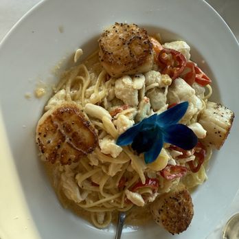 Lucia's On The Lake - Scallop and crab linguine - Italian Near Me - Hamburg, New York Lucia's On The Lake - Scallop and crab linguine - Italian Near Me - Hamburg, New York