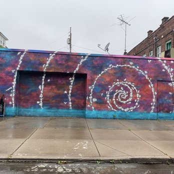 Spiral Mural - Public Art Near Me - Buffalo, New York Spiral Mural - Public Art Near Me - Buffalo, New York