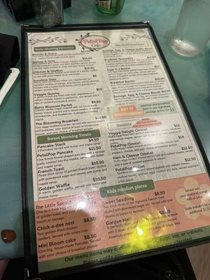Menu photo 2 Petal Pop Cafe Lansing, MI