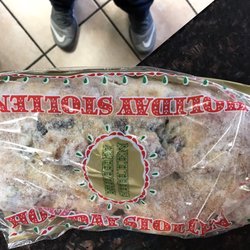 Embers Bakery and Cafe - Holiday Stollen Bread... yum!