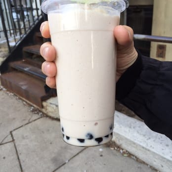 Boba Cha - Coconut + almond snow boba (with coconut flakes!) - Bubble Tea Near Me - Cincinnati, Ohio