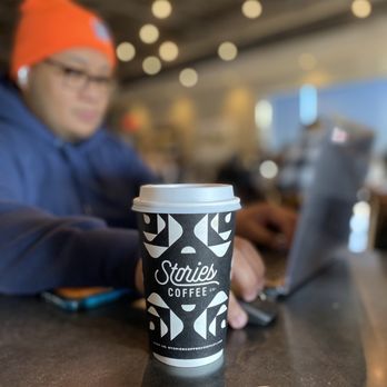 Stories Coffee Company - Hot matcha with oatmilk - Coffee & Tea Near Me - Omaha, Nebraska Stories Coffee Company - Hot matcha with oatmilk - Coffee & Tea Near Me - Omaha, Nebraska