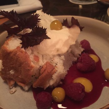 The Dabney - Angel food cake with heavy whipped cream and berries....simply delicious. - New American Near Me - Washington, DC, District of Columbia