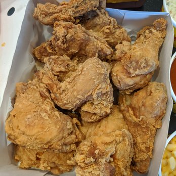 Bojangles - 12-pieces of chicken and 6 biscuits costs $19.99. If you want sides and tea, it's $28.99. - Fast Food Near Me - Doraville, Georgia Bojangles - 12-pieces of chicken and 6 biscuits costs $19.99. If you want sides and tea, it's $28.99. - Fast Food Near Me - Doraville, Georgia
