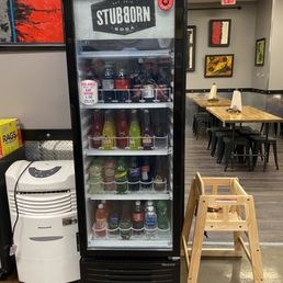 Selection of bottled beverages