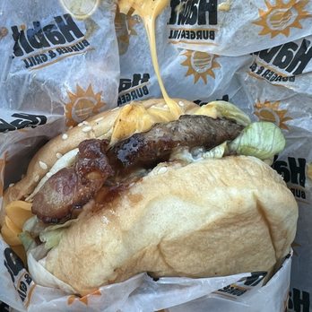 Habit Burger & Grill - BBQ Bacon Char with Cheese - Salad Near Me - Union Township, New Jersey Habit Burger & Grill - BBQ Bacon Char with Cheese - Salad Near Me - Union Township, New Jersey