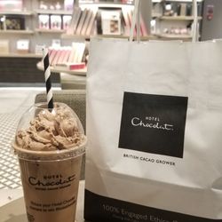 Hotel Chocolat Cafe - Classic chocolate shake with whip