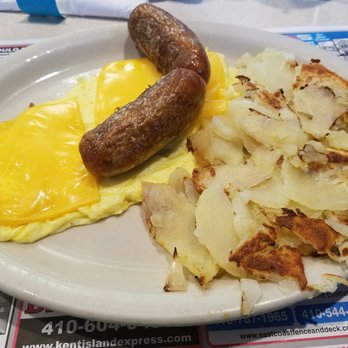 Double T Diner - Sausage, eggs & homefries. - Diners Near Me - Annapolis, Maryland