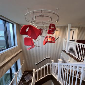 Graduate by Hilton Bloomington - A fantastic fun light fixture in an unexpected place. - Hotels Near Me - Bloomington, Indiana Graduate by Hilton Bloomington - A fantastic fun light fixture in an unexpected place. - Hotels Near Me - Bloomington, Indiana