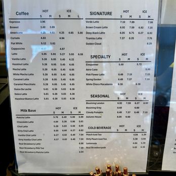CAFFE AND - Menu - Coffee & Tea Near Me - Fort Lee, New Jersey CAFFE AND - Menu - Coffee & Tea Near Me - Fort Lee, New Jersey