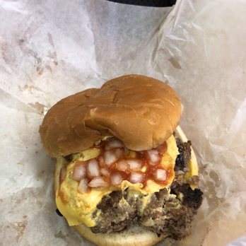 Eric's Grille - Cheeseburger with mustard, ketchup and onions. - Breakfast & Brunch Near Me - Southport, North Carolina Eric's Grille - Cheeseburger with mustard, ketchup and onions. - Breakfast & Brunch Near Me - Southport, North Carolina
