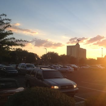 AVA Amphitheater - a parking lot at sunset - Performing Arts Near Me - Tucson, Arizona