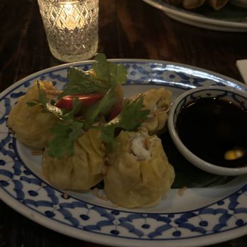 Thai Villa - Steamed dumpling with Pork and Crab - Thai Near Me - New York, New York Thai Villa - Steamed dumpling with Pork and Crab - Thai Near Me - New York, New York