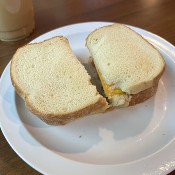 Ars Cafe & Meeting House - Build your own brekkie sando - egg, bacon, and cheddar on white. - Coffee & Tea Near Me - Guilford, Indiana Ars Cafe & Meeting House - Build your own brekkie sando - egg, bacon, and cheddar on white. - Coffee & Tea Near Me - Guilford, Indiana