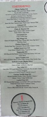 Menu photo 5 Baja 328 Beacon, NY