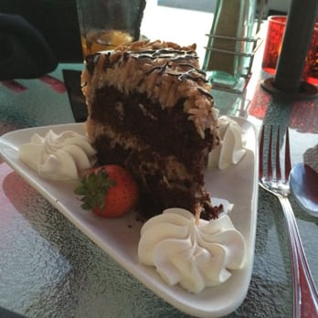 Too Cool Cafe - Their German Chocolate Cake - New American Near Me - Indian Harbour Beach, Florida Too Cool Cafe - Their German Chocolate Cake - New American Near Me - Indian Harbour Beach, Florida