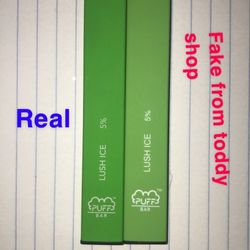 Toddy Tobacco & Vape Shop - Real product from a reputable dealer and fake knock of from toddy shop