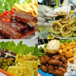 Cachaçaria Bebe e Babe - Porções deliciosas.