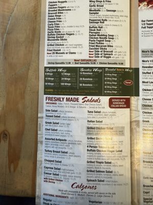 Menu photo 2 Nico's Pizza Worcester Worcester, PA Menu photo 2 Nico's Pizza Worcester Worcester, PA