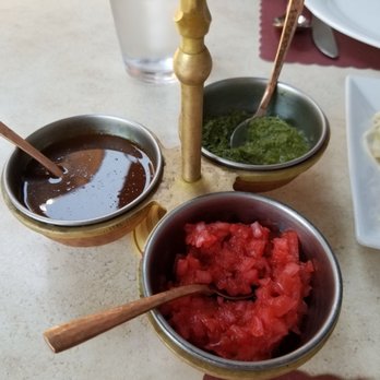 Saffron Indian Restaurant & Bar - Condiments that add some flavor and spice. - Indian Near Me - Orinda, California Saffron Indian Restaurant & Bar - Condiments that add some flavor and spice. - Indian Near Me - Orinda, California