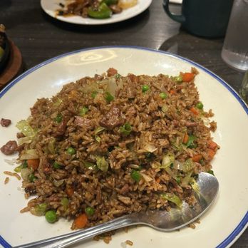 Yi Xin Cafe - F05. Malaysian Beef Fried Rice - Hong Kong Style Cafe Near Me - Honolulu, Hawaii