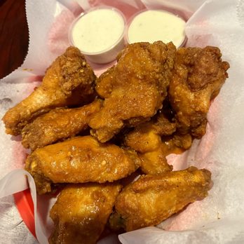 Zane's Tavern - Habanero Wings (ranch & bleu cheese) - American Near Me - Snowmass Village, Colorado Zane's Tavern - Habanero Wings (ranch & bleu cheese) - American Near Me - Snowmass Village, Colorado