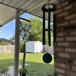 Full Moon Gardens & Nursery - Glass wind chime $48