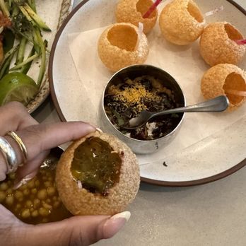 Copra - Passionfruit rasam poori - Indian Near Me - San Francisco, California