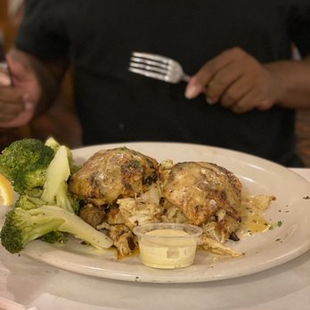 Angie's Seafood - Chicken stuffed with crab meat! - Seafood Near Me - Baltimore, Maryland Angie's Seafood - Chicken stuffed with crab meat! - Seafood Near Me - Baltimore, Maryland