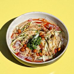 Northwest Chinese Food - C4. sesame sauce mung bean noodles