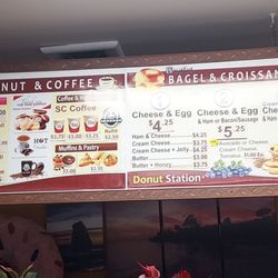 Donut Station - The menu