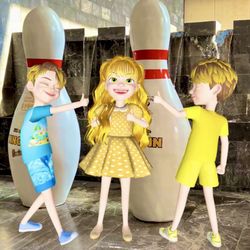 Miyana - Los Peques se Divierten Mucho en el Centro Comercial