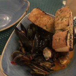 Garlic Mussels appetizer Garlic Mussels appetizer