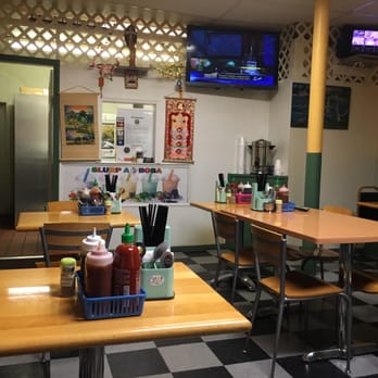 Pho Hong Thom - It's tiny inside and hot tea is self served. Looks like a family owned business. - Vietnamese Near Me - Bridgeport, Connecticut Pho Hong Thom - It's tiny inside and hot tea is self served. Looks like a family owned business. - Vietnamese Near Me - Bridgeport, Connecticut