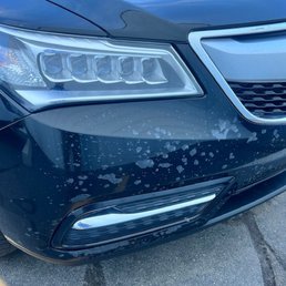 Bumper bubbling and peeling weeks after being bought Bumper bubbling and peeling weeks after being bought