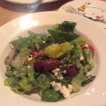 Main 101 Grill and Bar - Greek salad with purple olives, feta cheese, tomatoes, capers, banana pepper, and a light dressing. Tasty! - New American Near Me - La Porte, Texas Main 101 Grill and Bar - Greek salad with purple olives, feta cheese, tomatoes, capers, banana pepper, and a light dressing. Tasty! - New American Near Me - La Porte, Texas