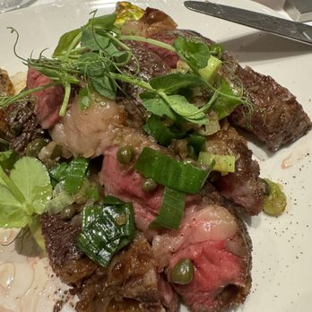 Margotto Hawaii - Ribeye. Pale in comparison to the appetizer and pasta. - French Near Me - Honolulu, Hawaii Margotto Hawaii - Ribeye. Pale in comparison to the appetizer and pasta. - French Near Me - Honolulu, Hawaii