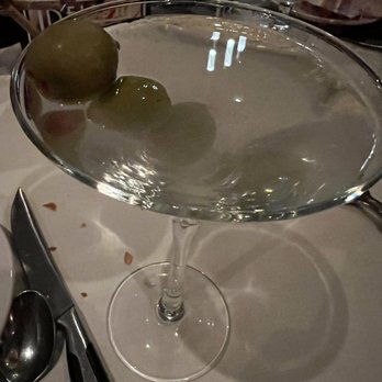 Opus 9 Steakhouse - Dirty martini - Steakhouses Near Me - Williamsburg, Virginia
