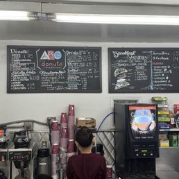 Menu board (behind counter) Menu board (behind counter)