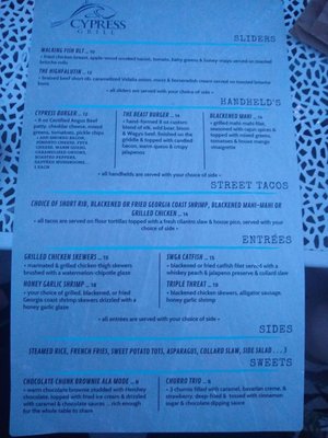 Menu photo 2 The Cypress Grill Cordele, GA