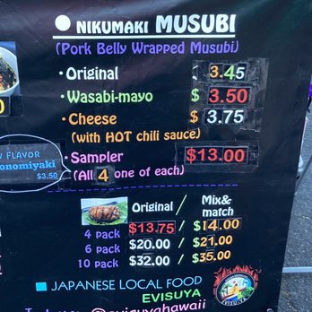 Nikumaki - Menu - Japanese Near Me - Honolulu, Hawaii Nikumaki - Menu - Japanese Near Me - Honolulu, Hawaii