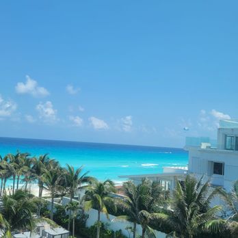 Riu Palace Kukulkan - Nice view from my room on second floor! - Resorts Near Me