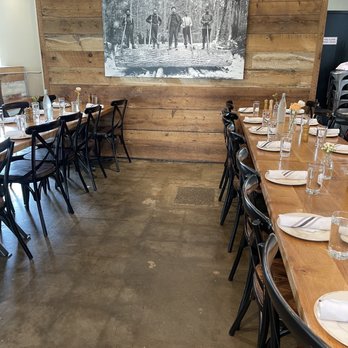 Wood Stack Pizza Kitchen - Metuchen - Baby shower mezzanine dining area - Pizza Near Me - Metuchen, New Jersey Wood Stack Pizza Kitchen - Metuchen - Baby shower mezzanine dining area - Pizza Near Me - Metuchen, New Jersey